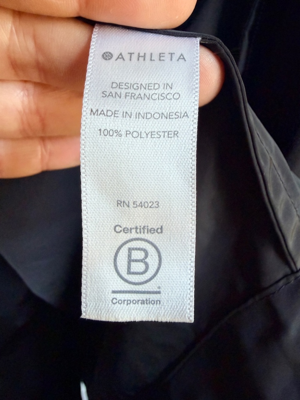 Athleta Solar Wind & Rain Hi-Low Lightweight Anorak, Size L - Picture 3 of 3